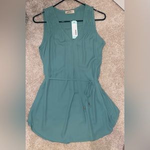 Full Moon Maternity Tank Top! Teal Green - Small